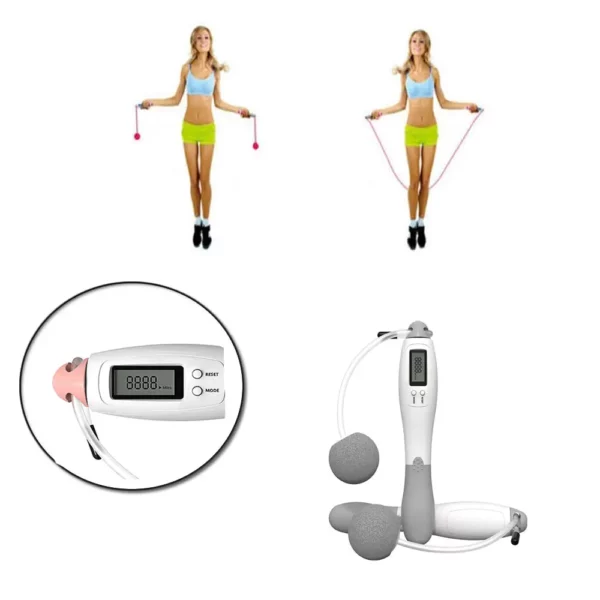 Home Gym Full Body Exerciser - Electronic Jump Skip Rope for any one - Image 4