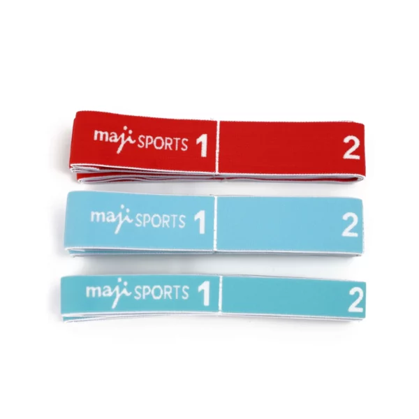 Maji Sports Elastic Yoga Straps (Set Of Three)